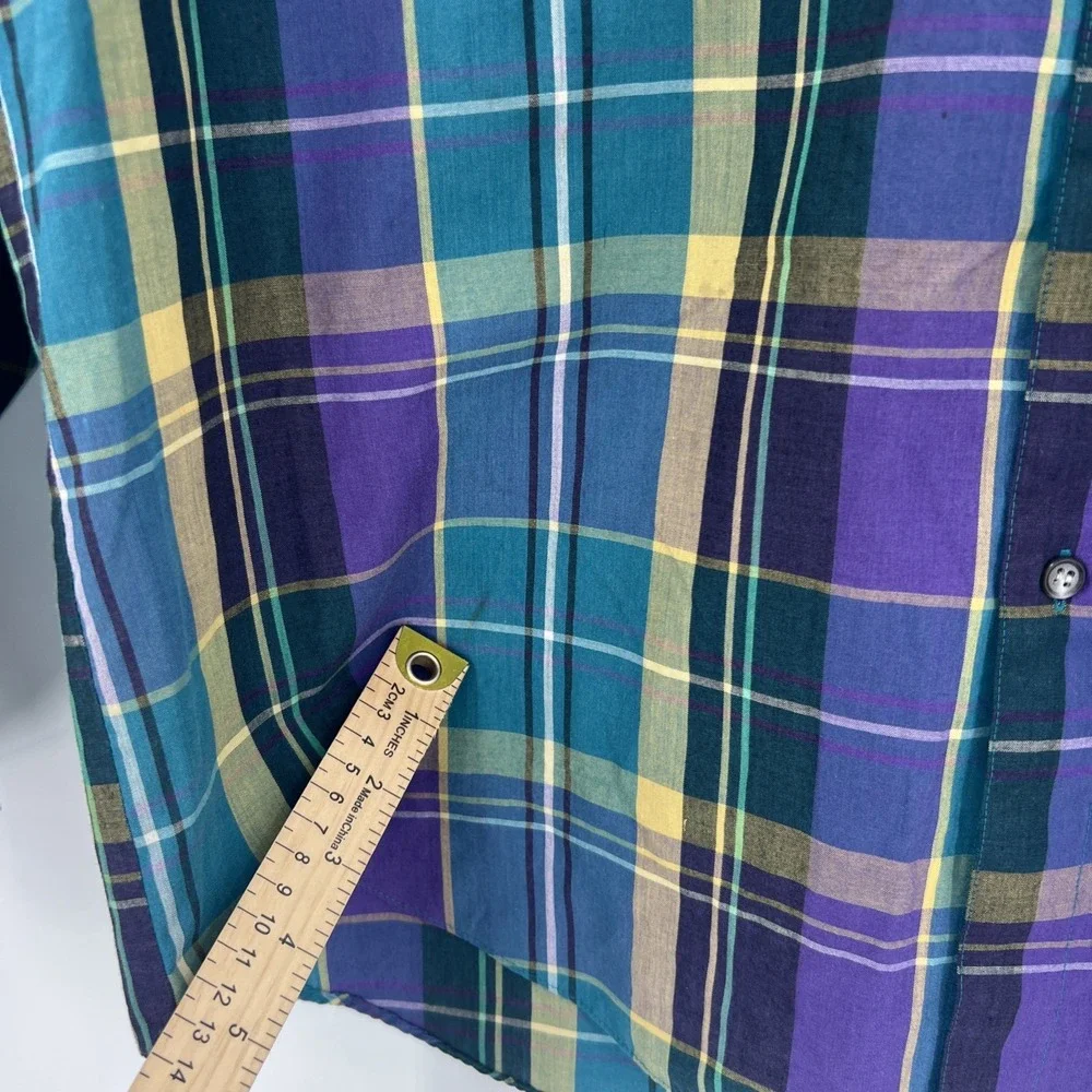 LEVI'S Colorgraphs Mens Long sleeve Button Shirt Plaid Size‎ XL